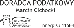 Marcin Cichocki Doradca Podatkowy nr wpisu 11584